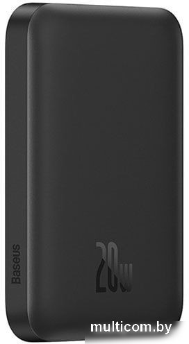 Внешний аккумулятор Baseus Magnetic Mini Air Wireless Fast Charge Power Bank 20W 6000mAh (черный)