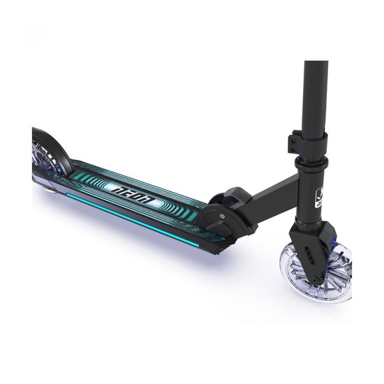 Двухколесный детский самокат Yvolution Neon Flash (с подсветкой)