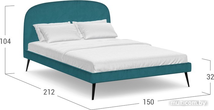 Кровать Moon Trade Moon family 1234/K003171 140х200