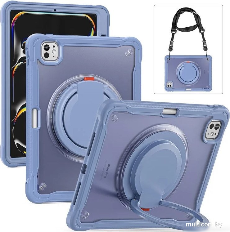 Чехол для планшета G-Case iPad Air 11 2024/Air 2022/2020 6602007285G (лавандово-серый)