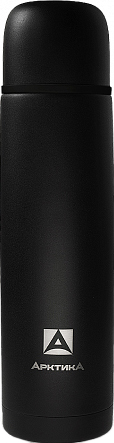 Термос Арктика 102-1000 (черный матовый)