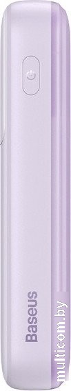 Внешний аккумулятор Baseus Comet Series Dual-Cable Digital Display Fast Charge Power Bank 22.5W 20000mAh (сиреневый)
