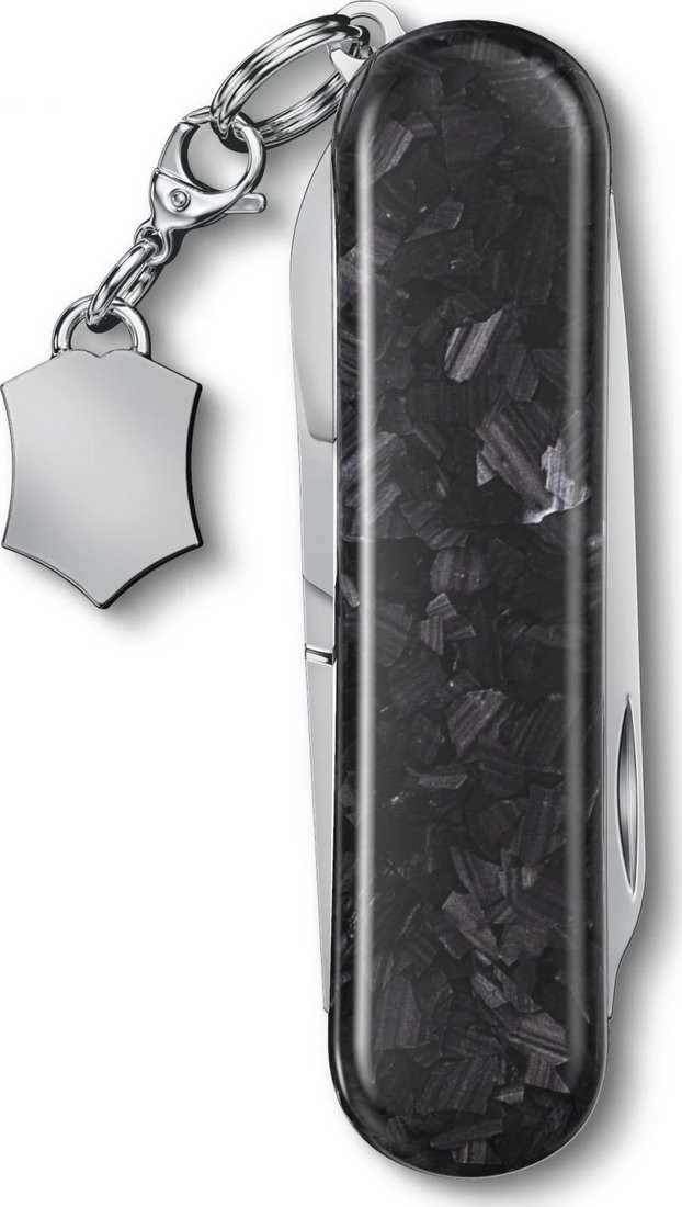 Мультитул Victorinox Classic Brilliant Carbon 0.6221.90 (черный/серебристый)