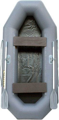 Моторно-гребная лодка Leader Boats Компакт-260 4112022 (серый)