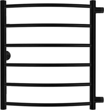 Полотенцесушитель Granula Классик 50x60 (боковое подключение, черный матовый)