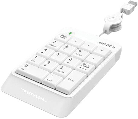 Цифровой блок A4Tech Fstyler FK13 (белый)