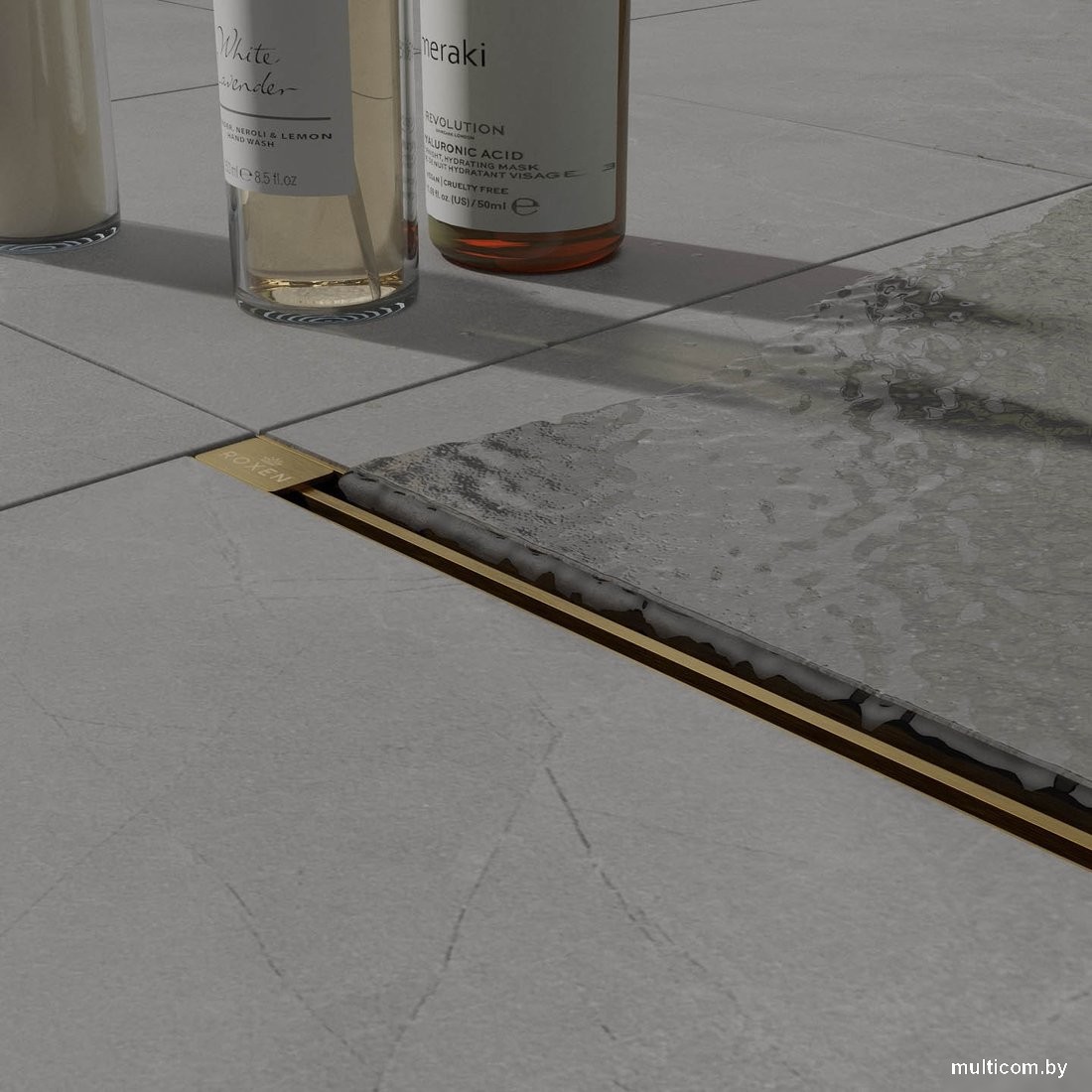 Трап/канал Roxen Slim Gold 91060-120GB