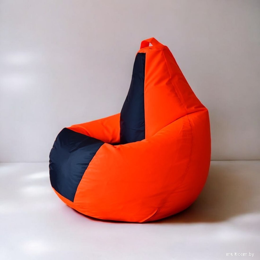 Кресло-мешок Mio Tesoro Груша Kombo XXL GF-130x85-OG (оранжевый/графит)