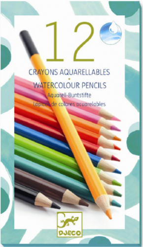 Набор акварельных карандашей Djeco 08824 (12 шт)