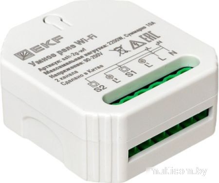 Реле программируемое EKF Wi-Fi Connect ssh-2g-wf