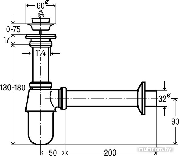 Сифон Viega 366681