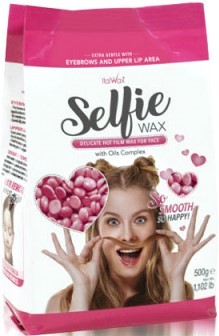 Воск ItalWax для депиляции Selfie горячий пленочный для лица (500 г)