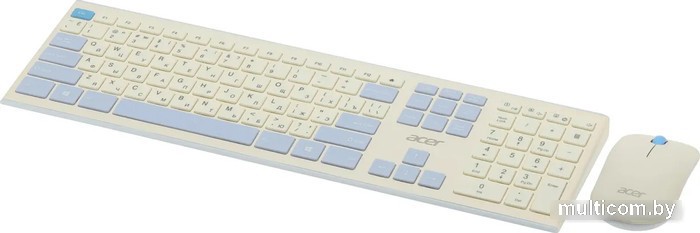 Офисный набор Acer OCC205 (белый/голубой)