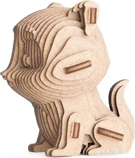 3Д-пазл Eco-Wood-Art Мини. Кошечка