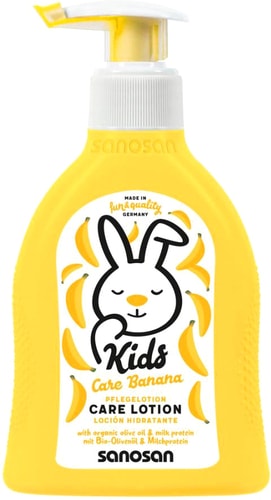 Молочко для тела детское Sanosan Увлажняющее с ароматом Банана 200 мл 40898240