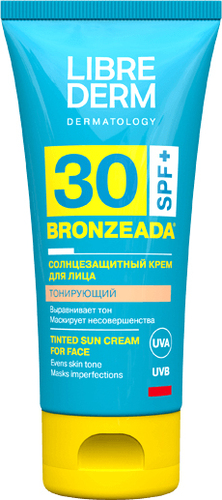 Крем солнцезащитный Librederm Bronzeada Тонирующий SPF30 (50 мл)