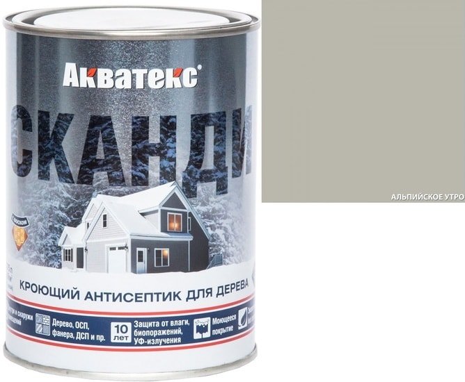 Антисептик Акватекс Сканди 0.75 л (альпийское утро)