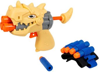 Пистолет игрушечный Bondibon Тир Динопарк ВВ6242