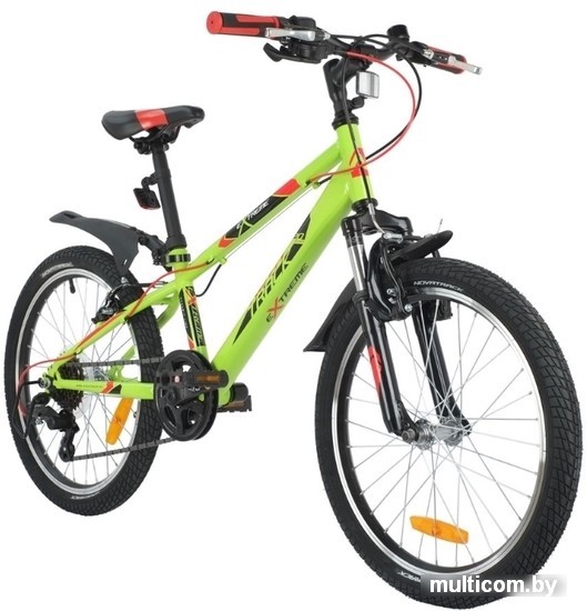 Детский велосипед Novatrack Extreme 6 V 2021 20SH6V.EXTREME.GN21 (зеленый)