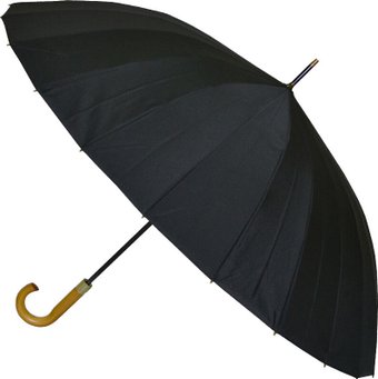 Зонт-трость Ame Yoke L65-24CH (черный)