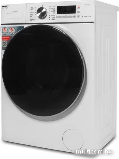 Стирально-сушильная машина Kraft TCH-HDD8596SW