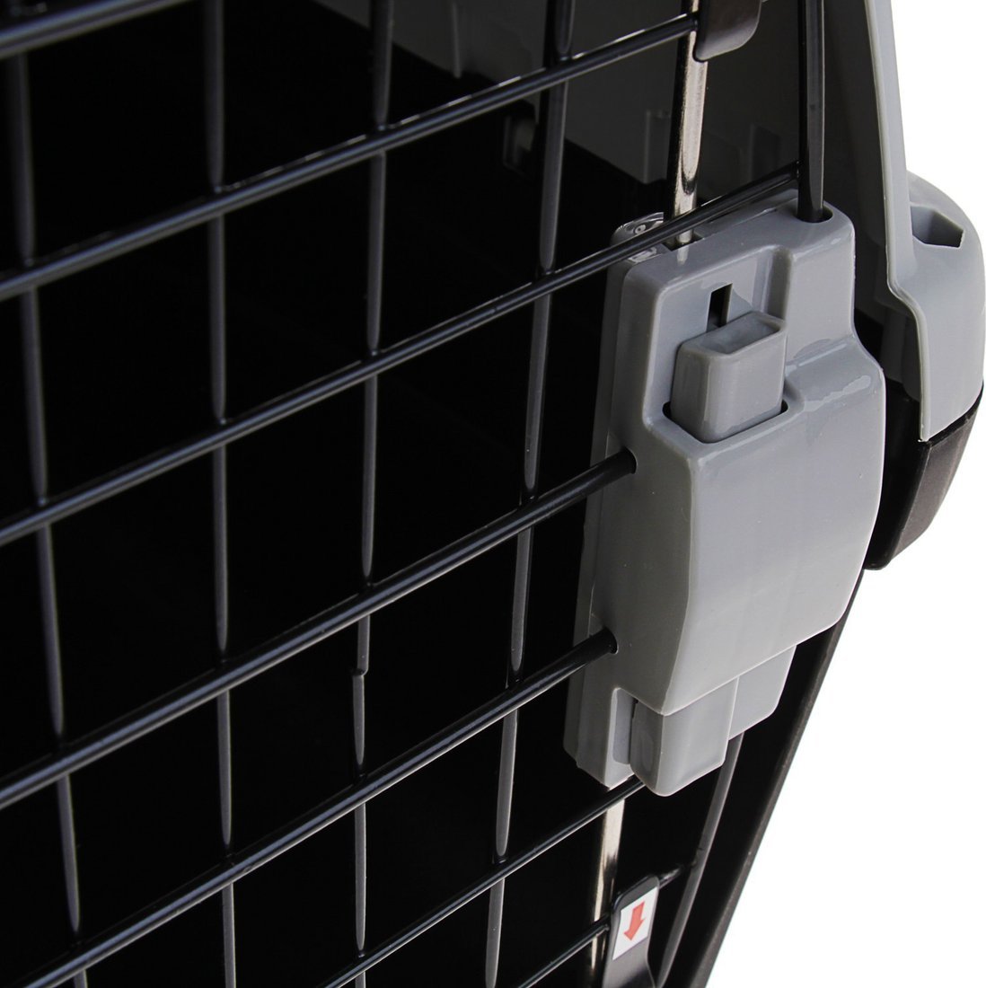 Переноска Sima-Land 3262765 (серый/черный)