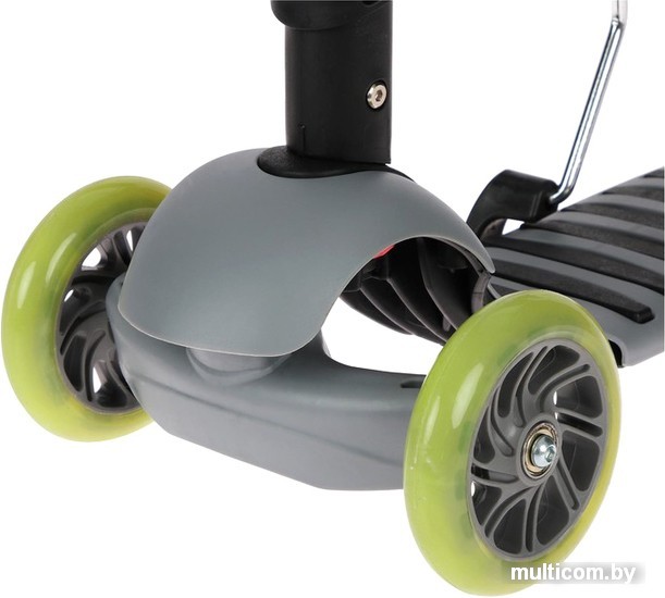 Трехколесный самокат Graffiti 5358842 (серый)