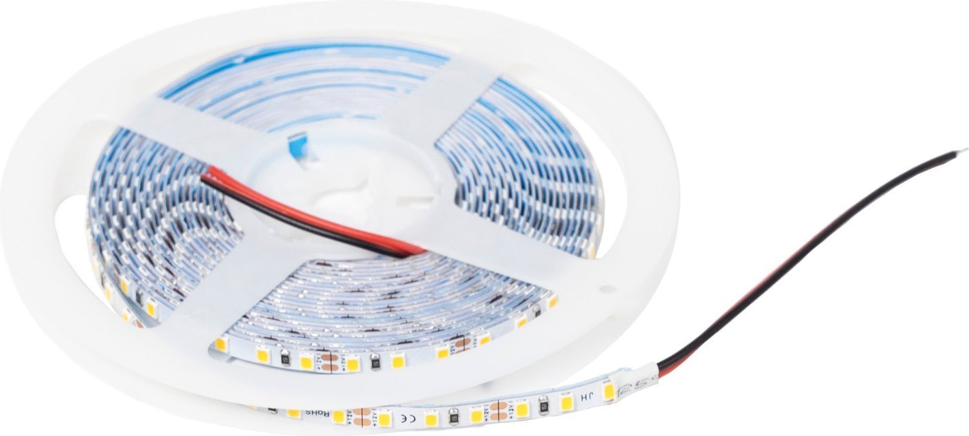 Светодиодная лента AKS 9.6 W/m 12V (5м, холодный белый)