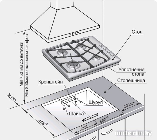 Варочная панель GEFEST СН 1211 К6
