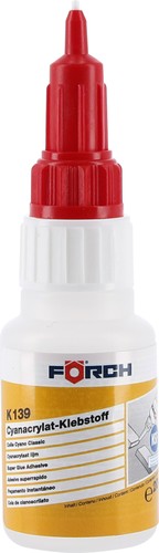 Клеи и герметики для автомобилей FORCH Цианакрилатный клей К139 20г 64104100