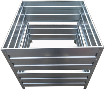 Садовый измельчитель Формула качества Оцинкованный без крышки 1000x1500x1000 (зеленый мох)