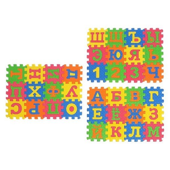 Коврик-пазл Zabiaka Алфавит 5306430