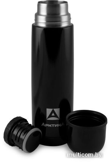 Термос Арктика 102-500 500мл (черный глянцевый)