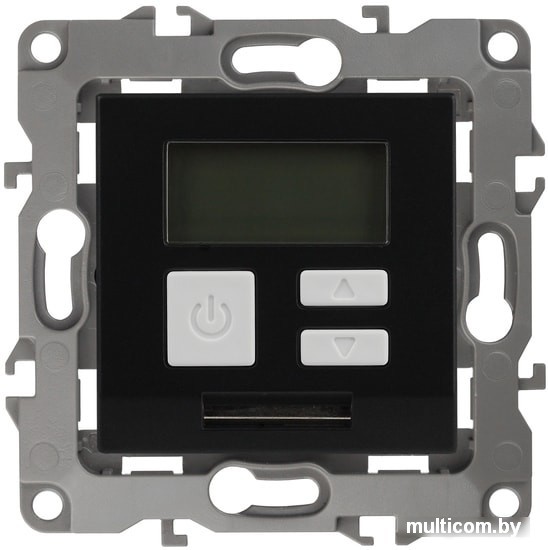 Терморегулятор ЭРА 12-4111-05 (антрацит)