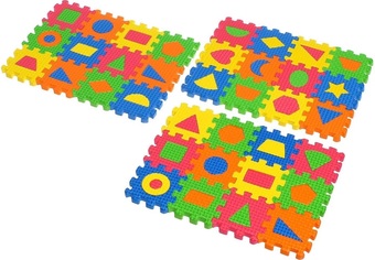 Коврик-пазл Zabiaka Формы и цвета 5306431