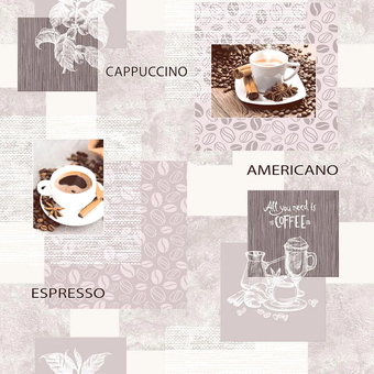 Бумажные обои Vimala Арабика 9694