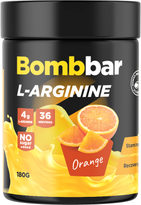 L-аргинин Bombbar L-Arginin (180 г, апельсин)
