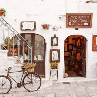 Картина на стекле Stamprint Улочка Италии 1 ST012 (30x30)