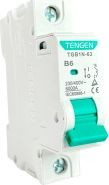 Выключатель нагрузки Tengen TGB1N-63, 1P, 6A, 6kA, 1M TGB1N-63-1-06B