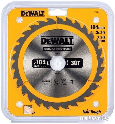 Пильный диск DeWalt DT1942