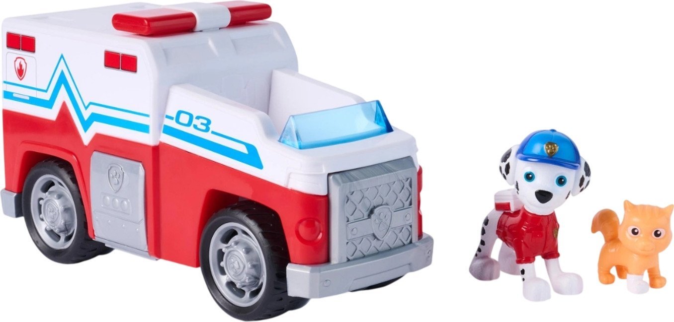 Игровой набор PAW Patrol Поисковый отряд машинка с фигуркой Маршалл 70809