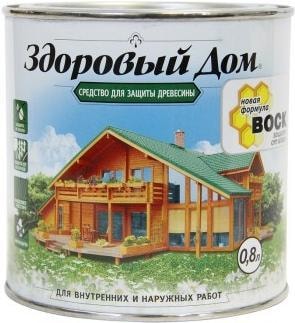 Пропитка Здоровый дом 0.8 л (махагон)