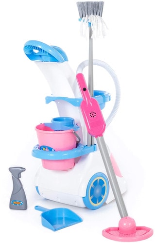 Пылесос игрушечный Полесье Помощница №5 54999