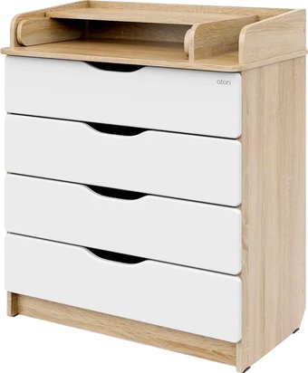 Детский комод Атон Сириус-2 Wood 804 ПВХ (дуб сонома)