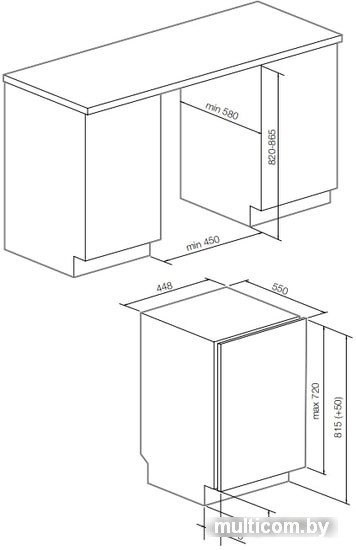 Посудомоечная машина Graude VGE 45.0