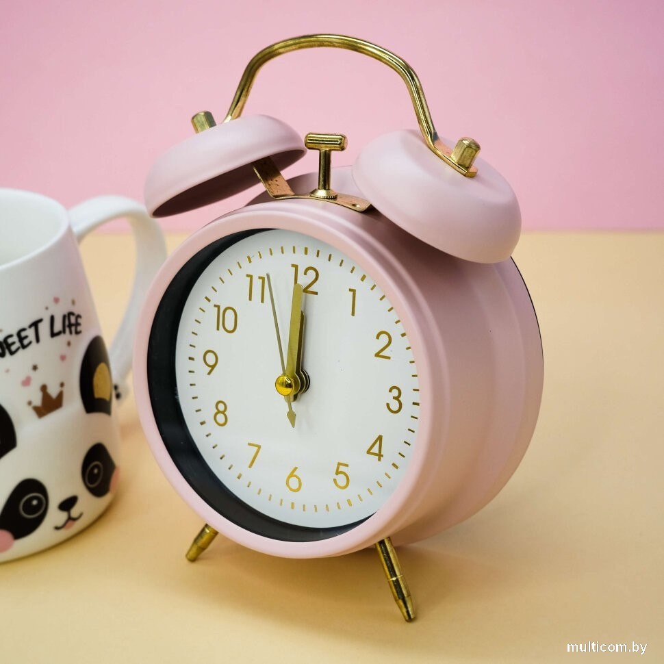 Настольные часы ILikeGift Aesthetic XHY-699-02 (розовый)