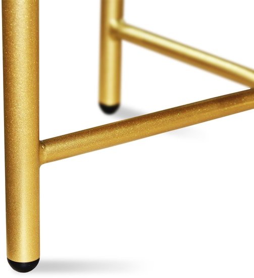 Пуфик Sheffilton SHT-B4 (голубая пастель/золото)