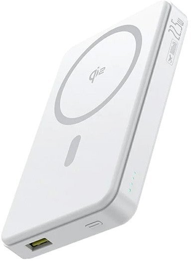 Внешний аккумулятор Baseus Airpow ? Qi2 Magnetic Power Bank 22.5W 10000mAh (белый)