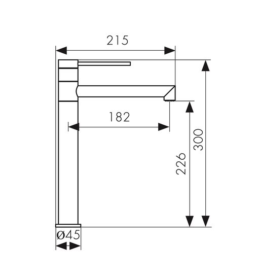 Смеситель Kaiser Vita 43111-15 (вороненая сталь)