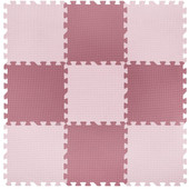 Коврик-пазл Юнландия 664660 (розовый)